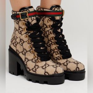 New Wool Gucci Boots size 39